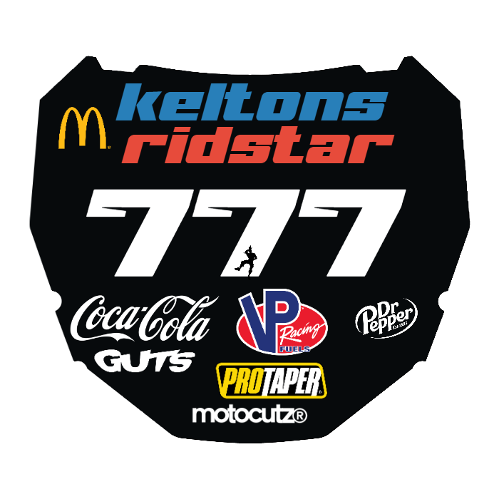 CUSTOM ODI NUMBER PLATE DECAL