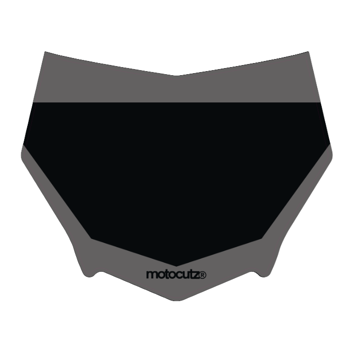 CUSTOM MOTOCUTZ FRONT PLATE DECAL