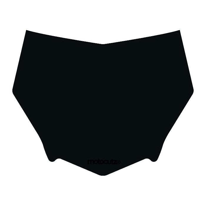 CUSTOM MOTOCUTZ FRONT PLATE DECAL