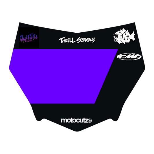 CUSTOM MOTOCUTZ FRONT PLATE DECAL