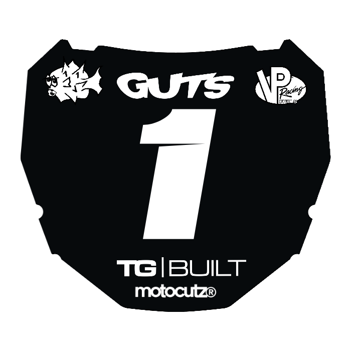 CUSTOM ODI NUMBER PLATE DECAL