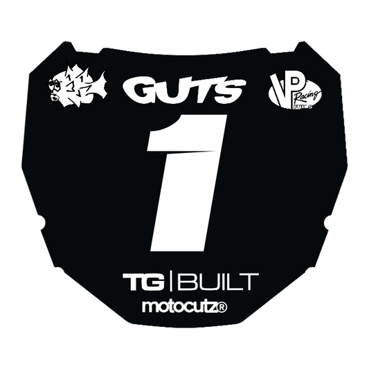 CUSTOM ODI NUMBER PLATE DECAL