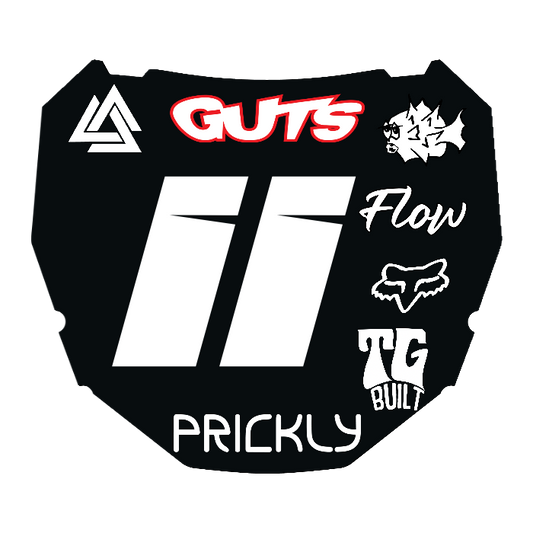 CUSTOM ODI NUMBER PLATE DECAL