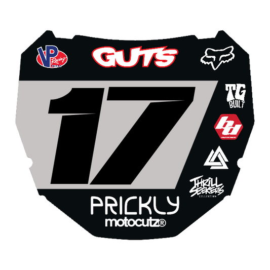 CUSTOM ODI NUMBER PLATE DECAL