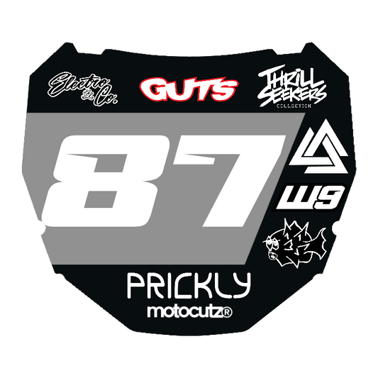 CUSTOM ODI NUMBER PLATE DECAL
