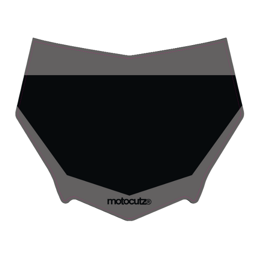 CUSTOM MOTOCUTZ FRONT PLATE DECAL