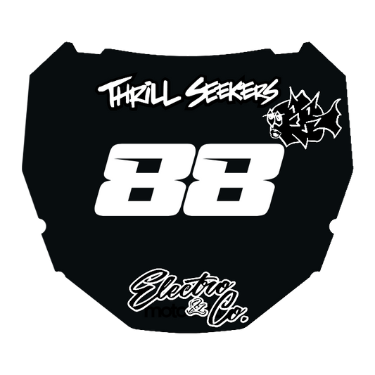 CUSTOM ODI NUMBER PLATE DECAL