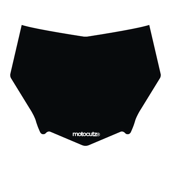 CUSTOM MOTOCUTZ FRONT PLATE DECAL