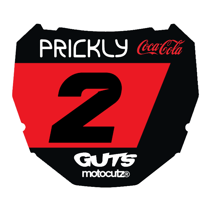 CUSTOM ODI NUMBER PLATE DECAL