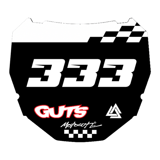 CUSTOM ODI NUMBER PLATE DECAL