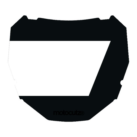 CUSTOM ODI NUMBER PLATE DECAL