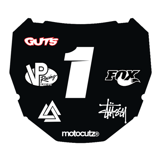 CUSTOM ODI NUMBER PLATE DECAL