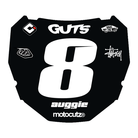 CUSTOM ODI NUMBER PLATE DECAL