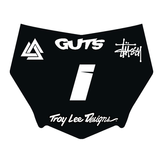 CUSTOM MOTOCUTZ FRONT PLATE DECAL