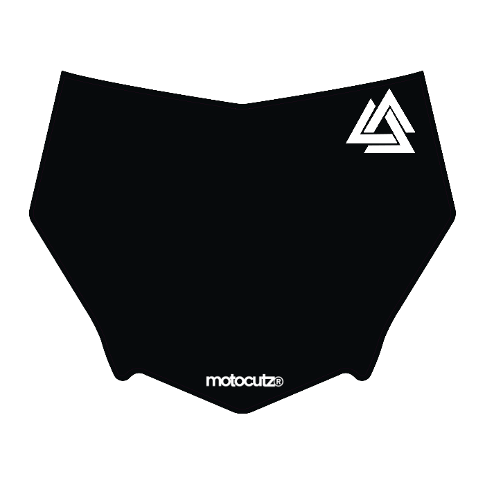CUSTOM MOTOCUTZ FRONT PLATE DECAL