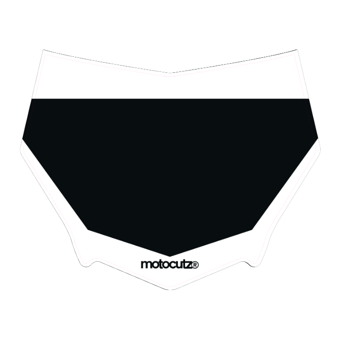 CUSTOM MOTOCUTZ FRONT PLATE DECAL