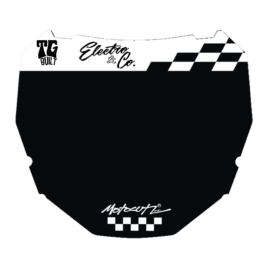 CUSTOM ODI NUMBER PLATE DECAL