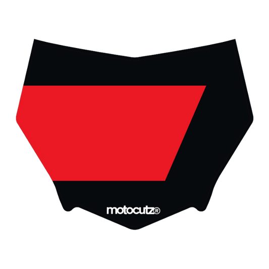 CUSTOM MOTOCUTZ FRONT PLATE DECAL