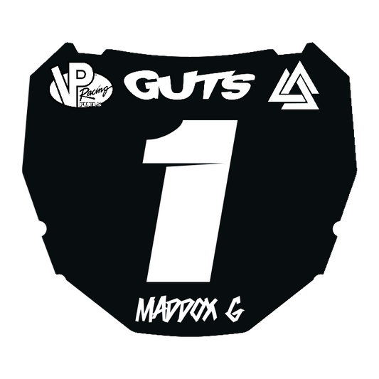 CUSTOM ODI NUMBER PLATE DECAL
