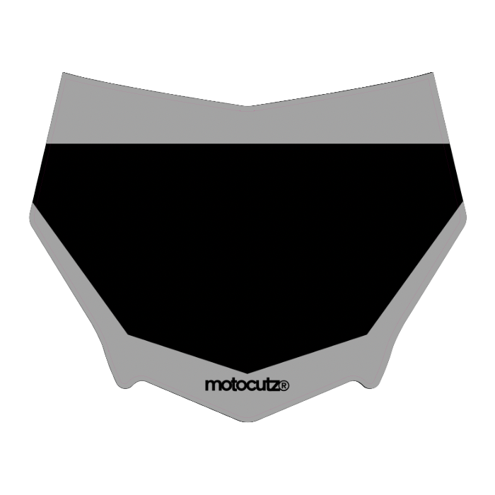 CUSTOM MOTOCUTZ FRONT PLATE DECAL