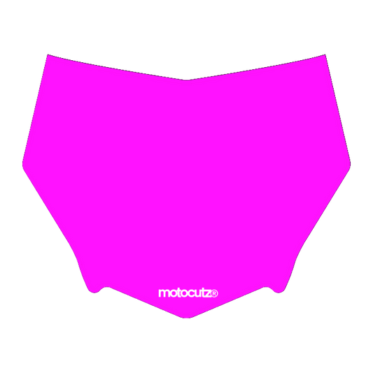 CUSTOM MOTOCUTZ FRONT PLATE DECAL