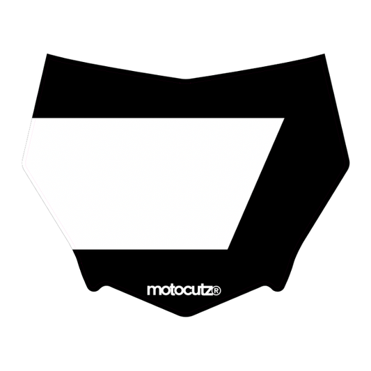 CUSTOM MOTOCUTZ FRONT PLATE DECAL