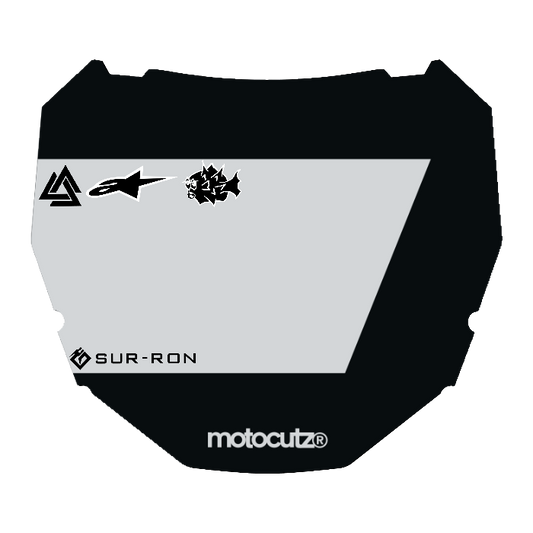 CUSTOM ODI NUMBER PLATE DECAL