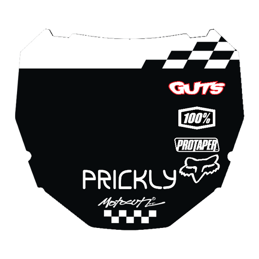 CUSTOM ODI NUMBER PLATE DECAL