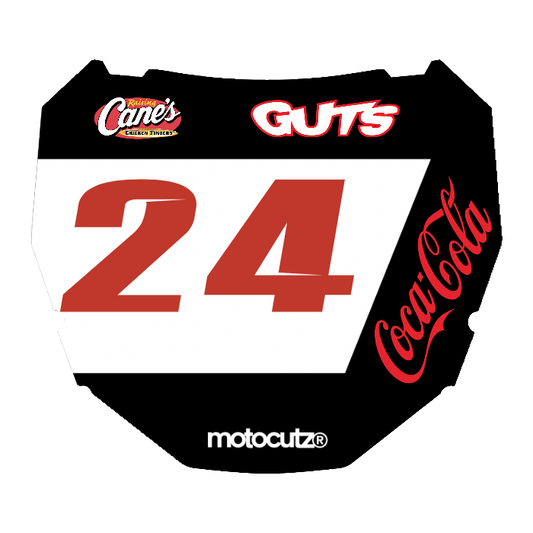 CUSTOM ODI NUMBER PLATE DECAL