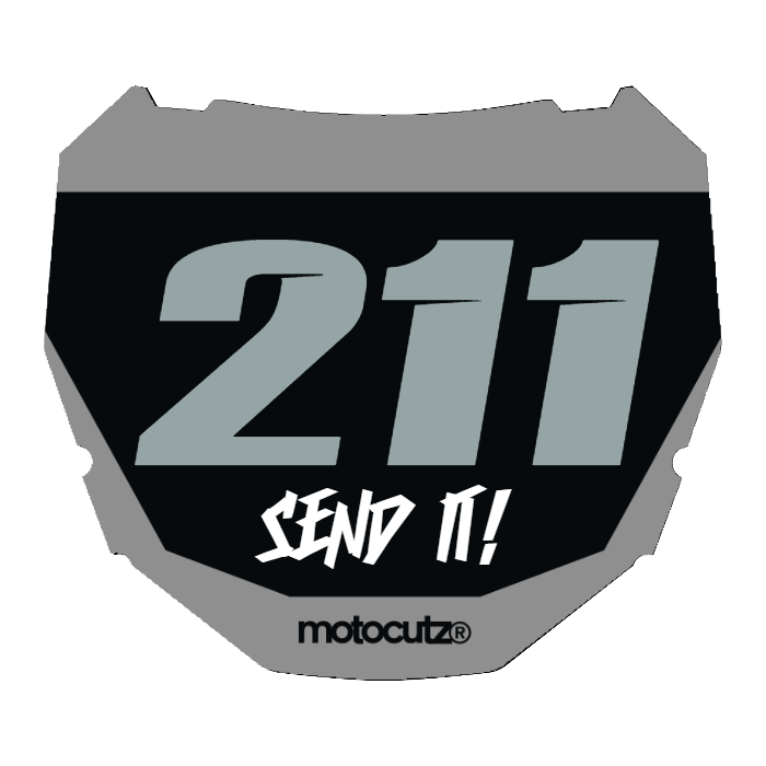 CUSTOM ODI NUMBER PLATE DECAL