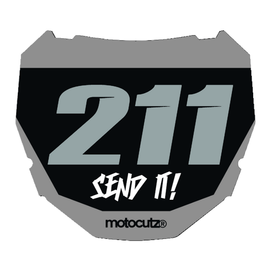 CUSTOM ODI NUMBER PLATE DECAL