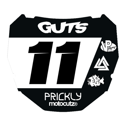 CUSTOM ODI NUMBER PLATE DECAL