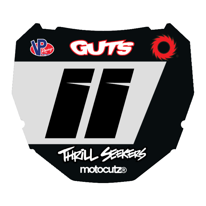 CUSTOM ODI NUMBER PLATE DECAL
