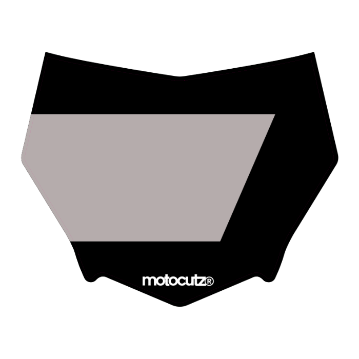 CUSTOM MOTOCUTZ FRONT PLATE DECAL