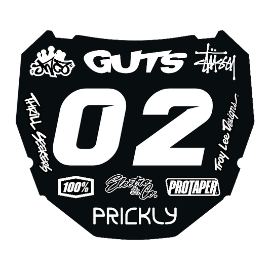 CUSTOM ODI NUMBER PLATE DECAL