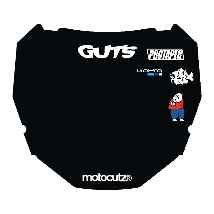 CUSTOM ODI NUMBER PLATE DECAL