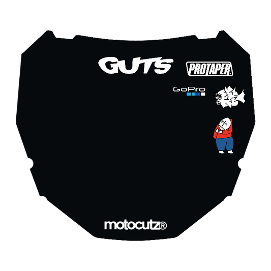 CUSTOM ODI NUMBER PLATE DECAL
