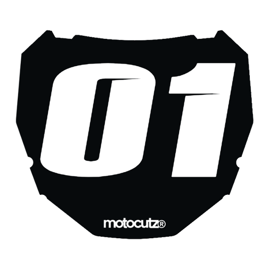CUSTOM ODI NUMBER PLATE DECAL