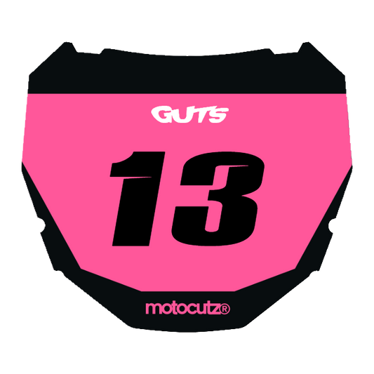 CUSTOM ODI NUMBER PLATE DECAL