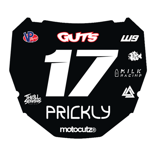 CUSTOM ODI NUMBER PLATE DECAL
