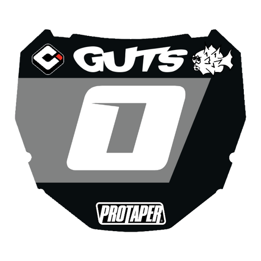 CUSTOM ODI NUMBER PLATE DECAL