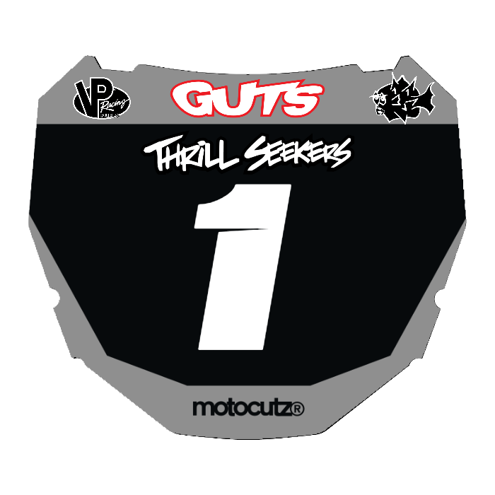 CUSTOM ODI NUMBER PLATE DECAL