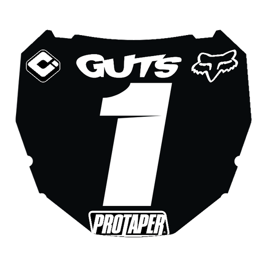 CUSTOM ODI NUMBER PLATE DECAL