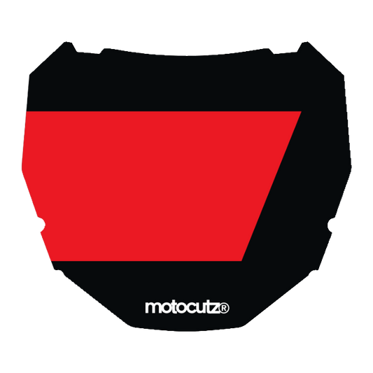 CUSTOM ODI NUMBER PLATE DECAL