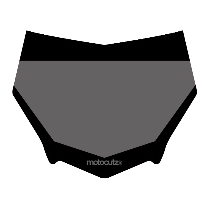 CUSTOM MOTOCUTZ FRONT PLATE DECAL
