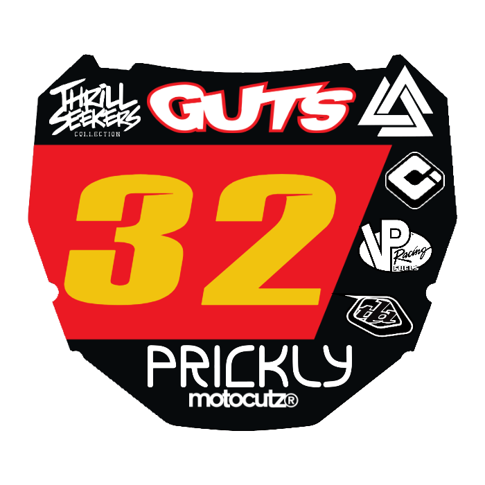 CUSTOM ODI NUMBER PLATE DECAL