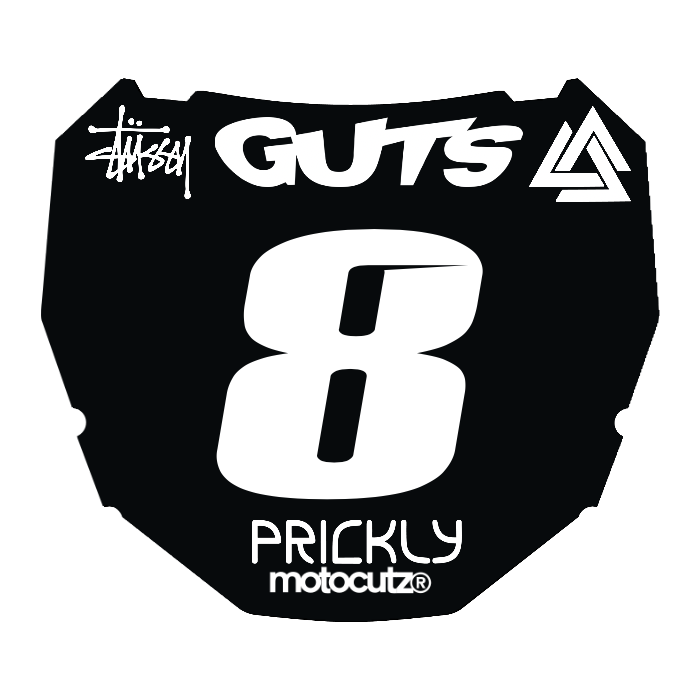 CUSTOM ODI NUMBER PLATE DECAL