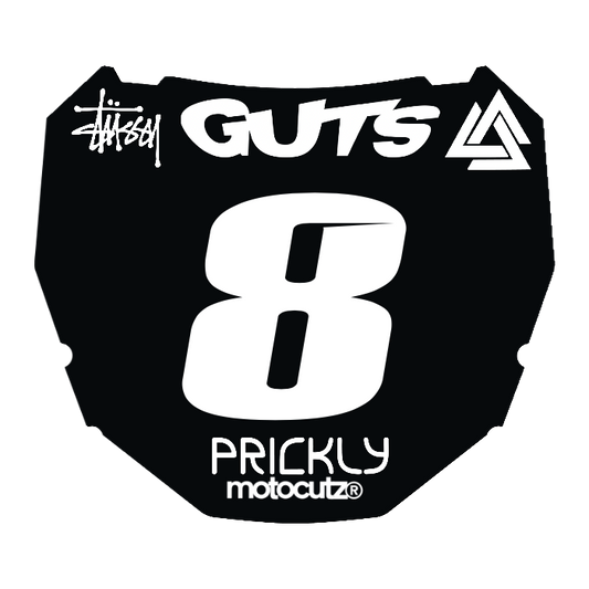 CUSTOM ODI NUMBER PLATE DECAL
