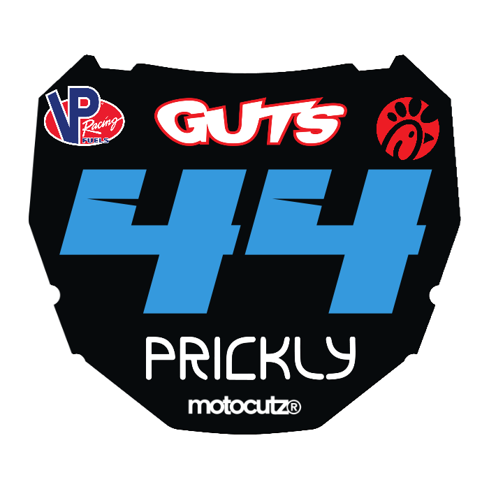 CUSTOM ODI NUMBER PLATE DECAL