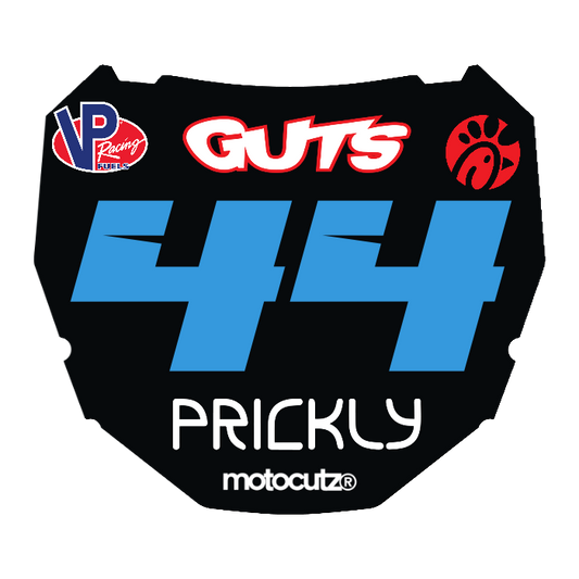 CUSTOM ODI NUMBER PLATE DECAL